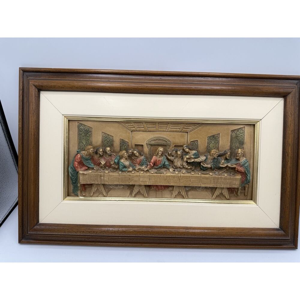 Last Super 3D Wall Art Resin 18x9.5 Vintage